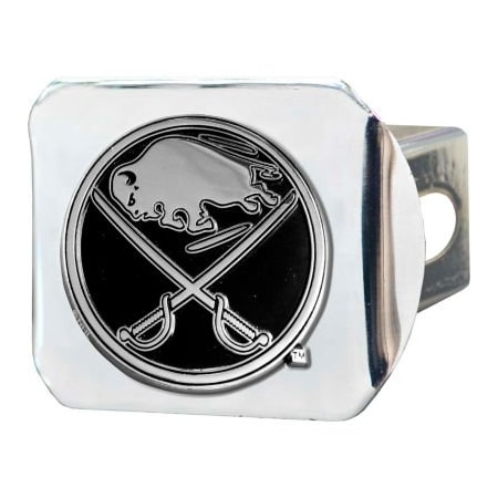 Fanmats NHL - Buffalo Sabres - 3-D Chrome Hitch Cover 3-3/8" x 4" - 15146 15146